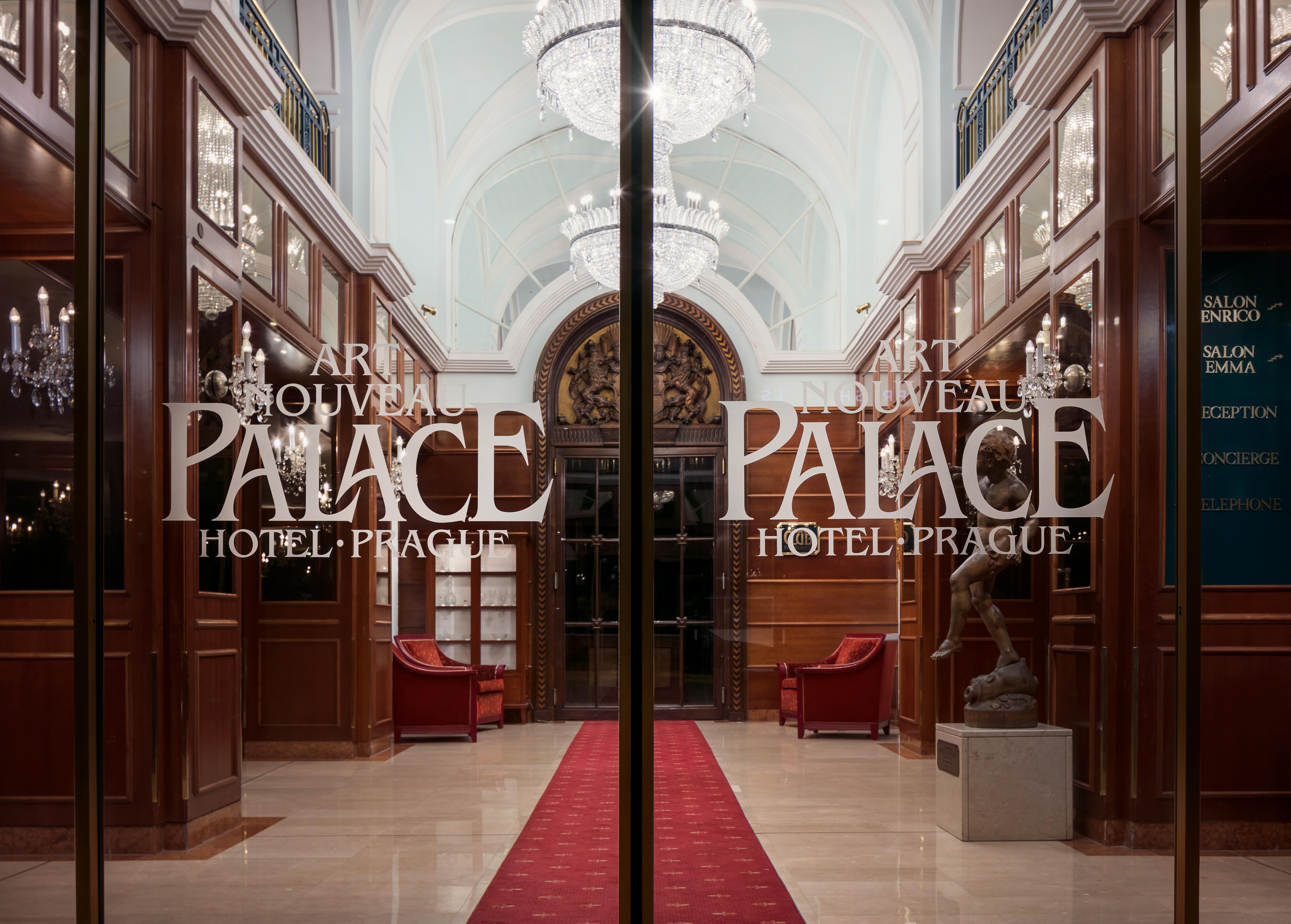 Art Nouveau Palace Hotel Praga Exterior foto