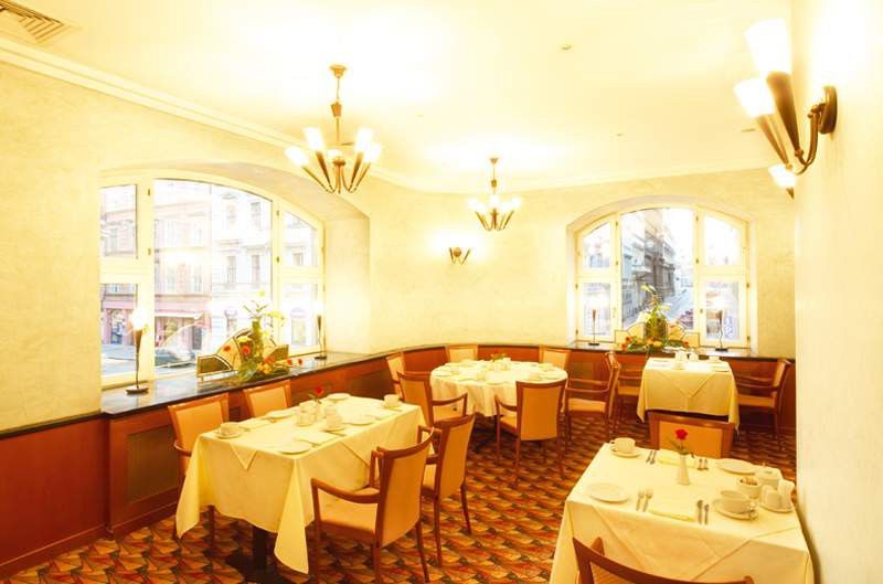 Art Nouveau Palace Hotel Praga Restaurant foto